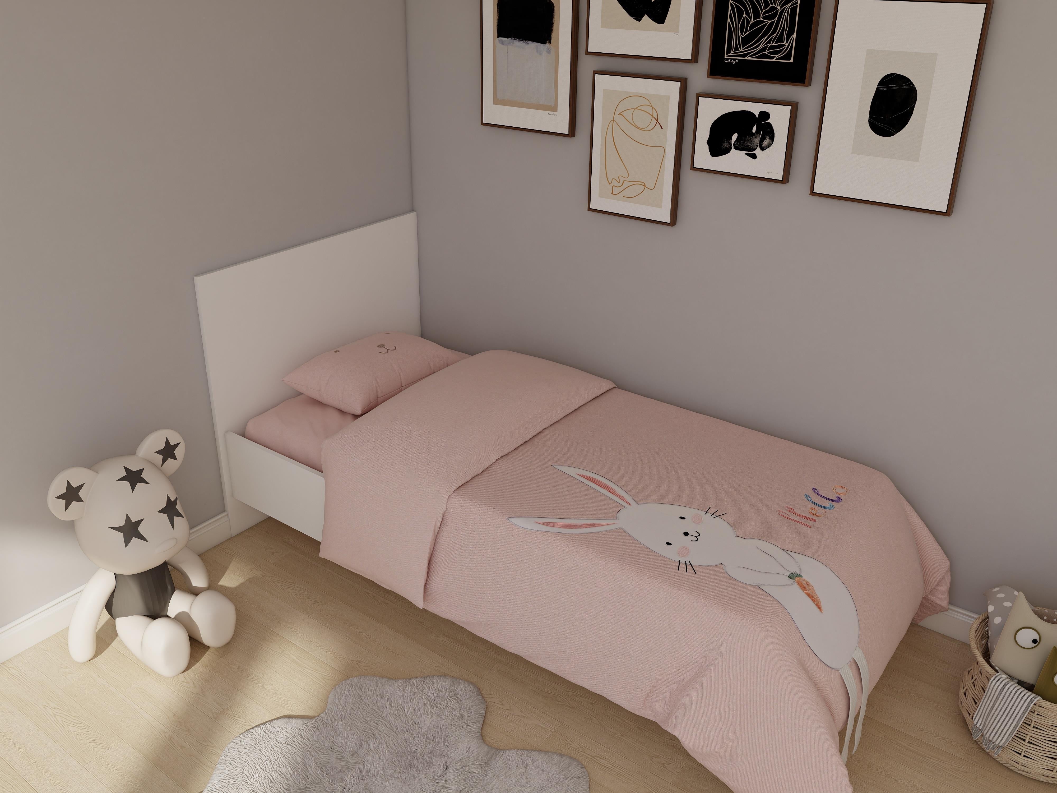Letto Tek Kişilik Karyola Beyaz Renk