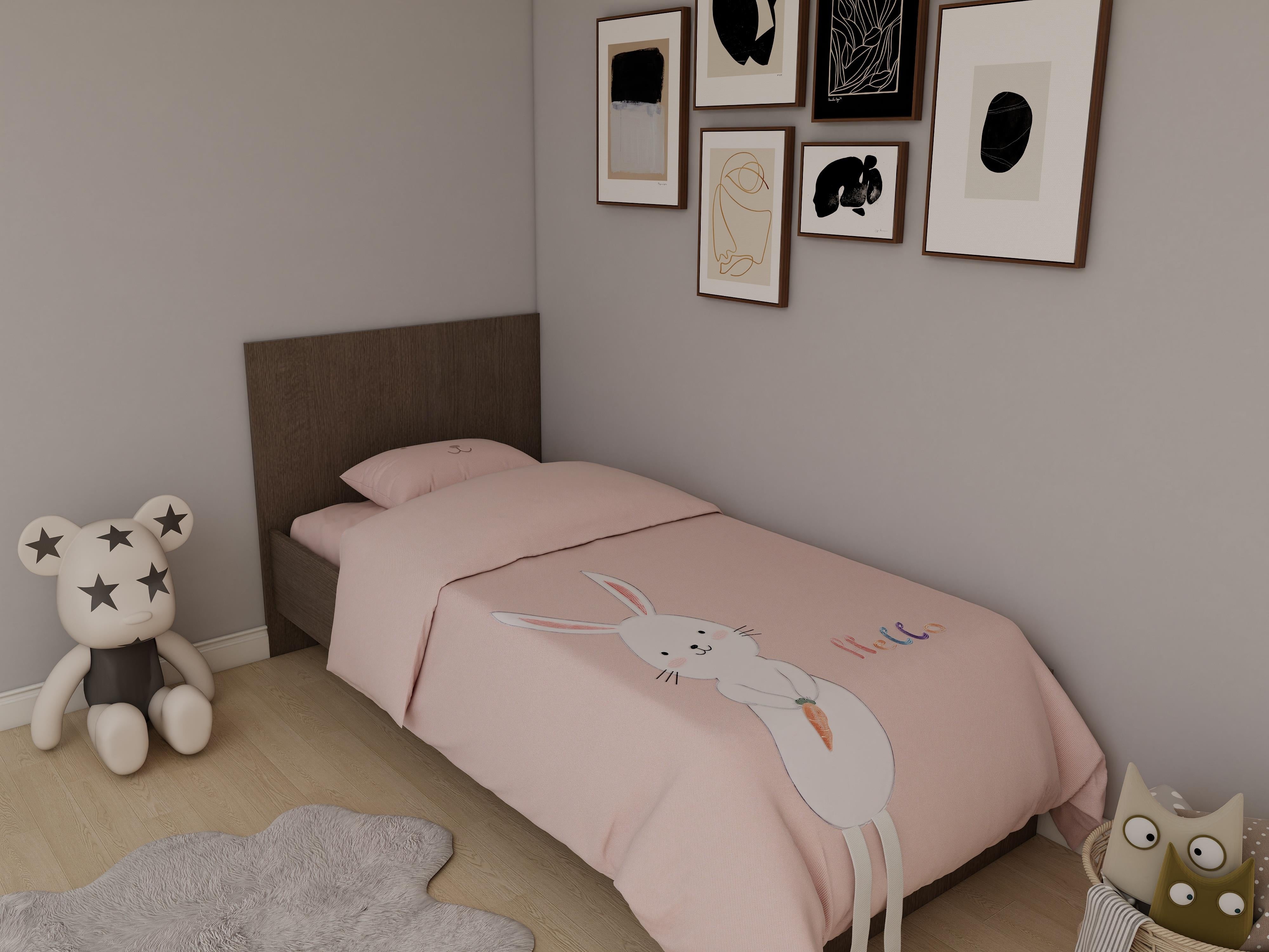 Letto Tek Kişilik Karyola Antrasitmeşe Renk