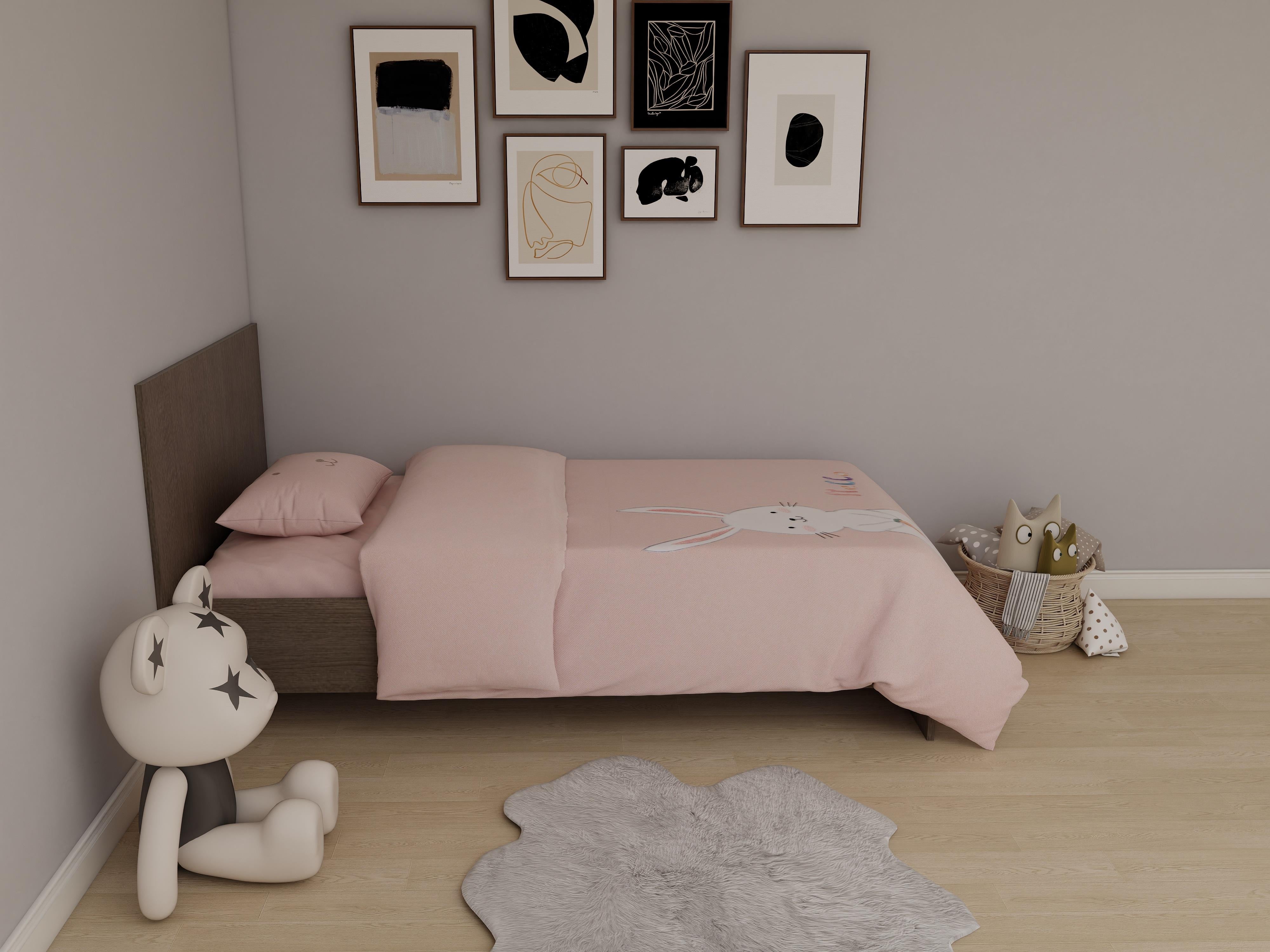 Letto Tek Kişilik Karyola Antrasitmeşe Renk