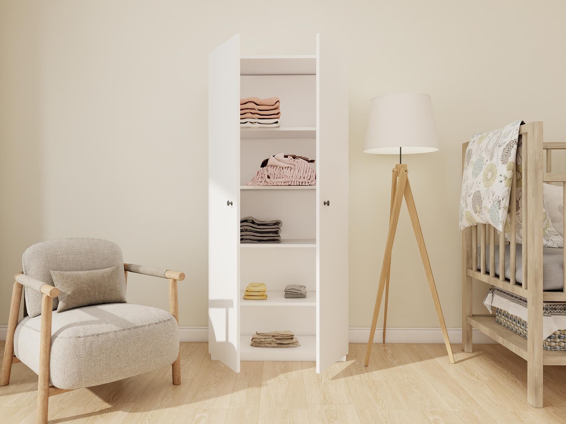 2 Kapaklı Gardırop