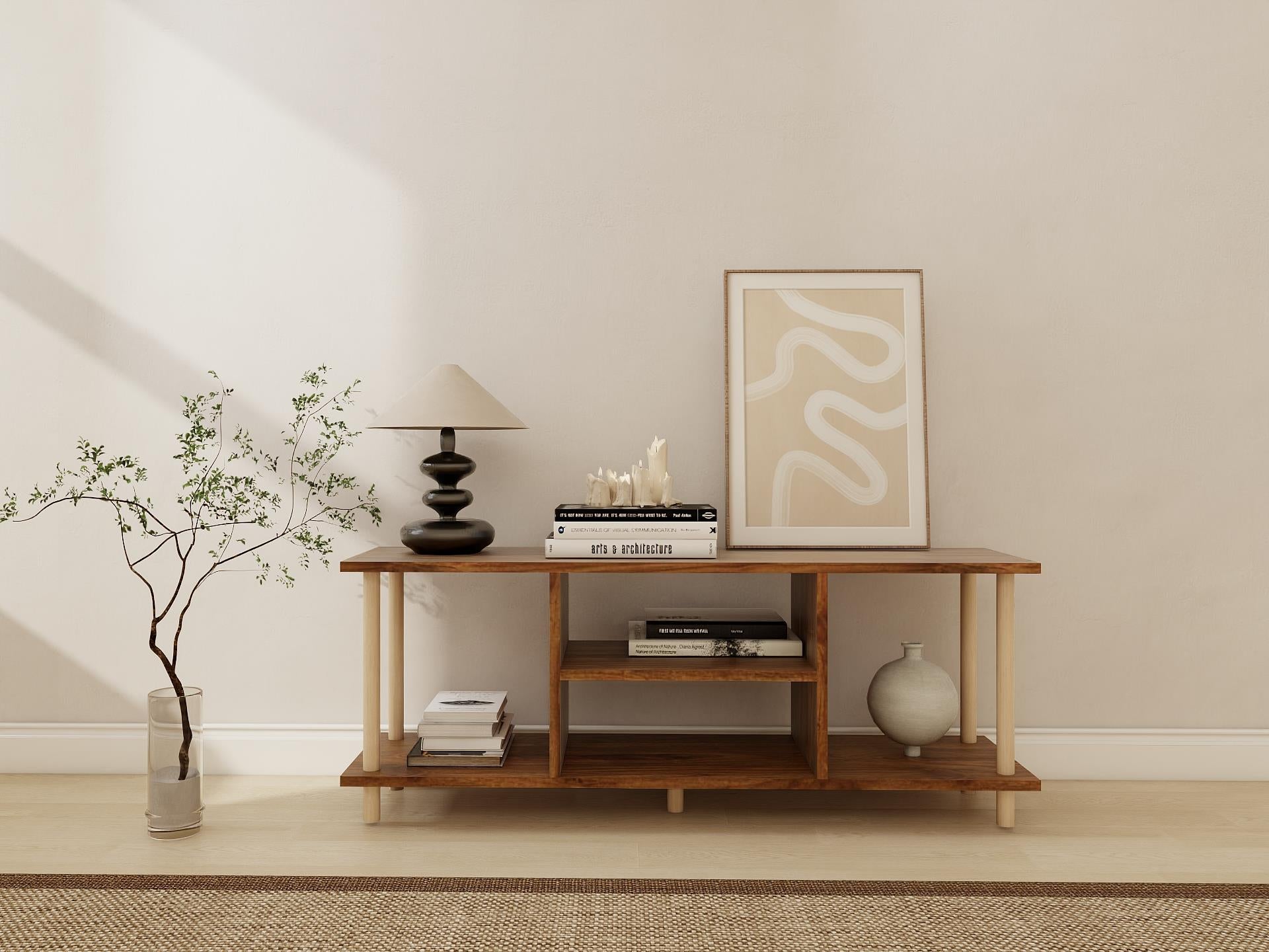 Ahşap Amalfi TV Ünitesi