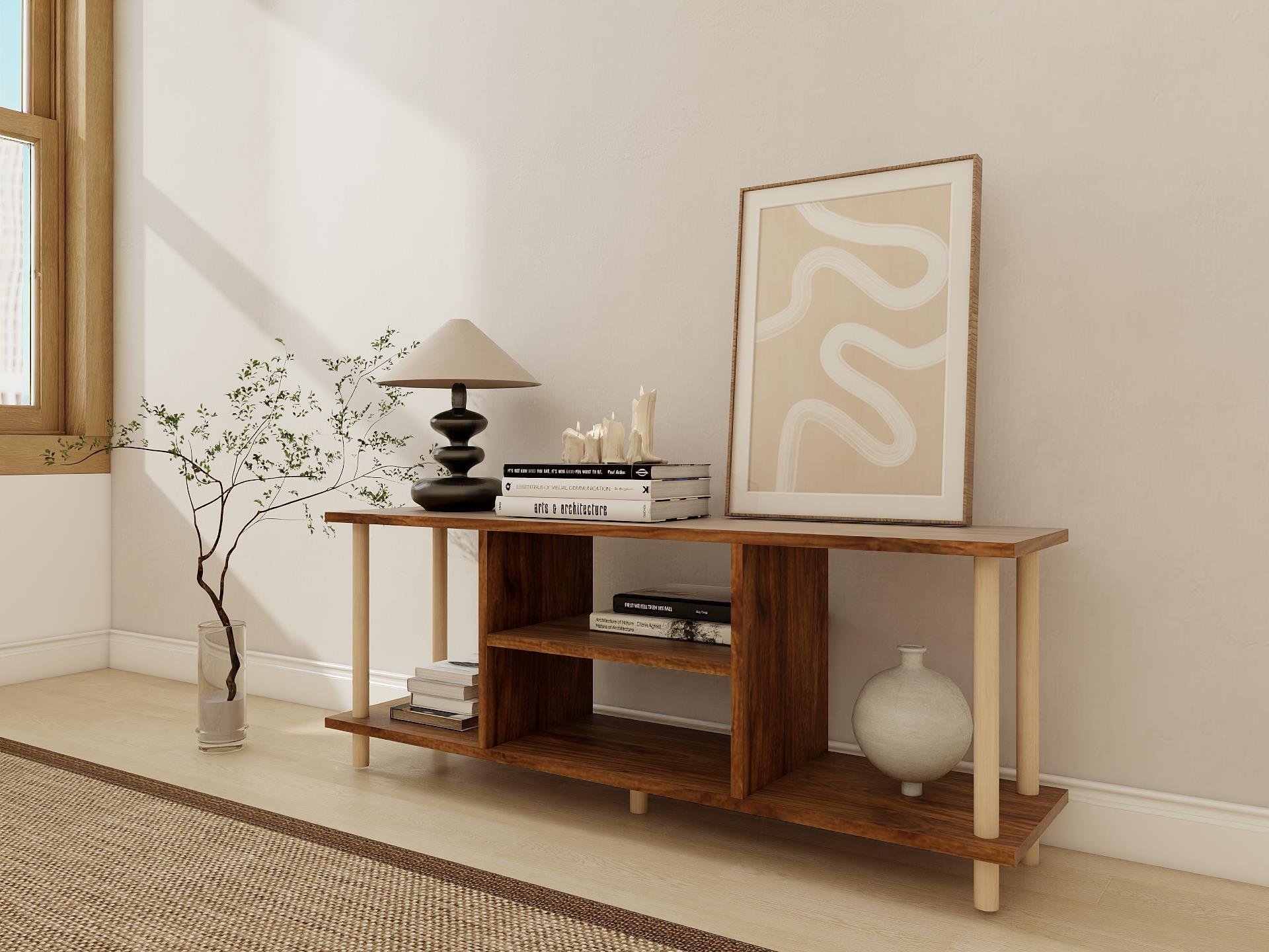 Ahşap Amalfi TV Ünitesi