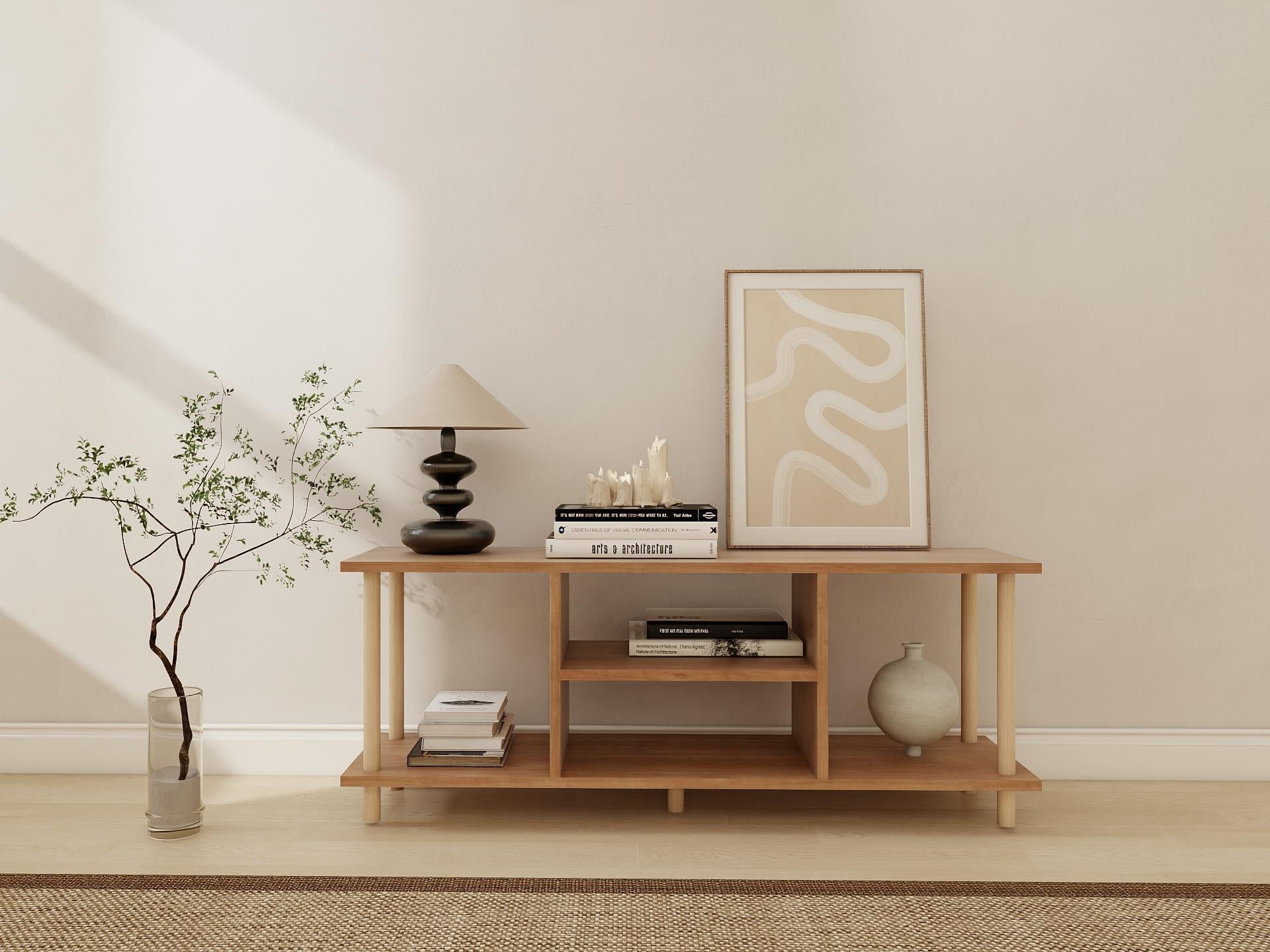 Ahşap Marbella KirazTV Ünitesi