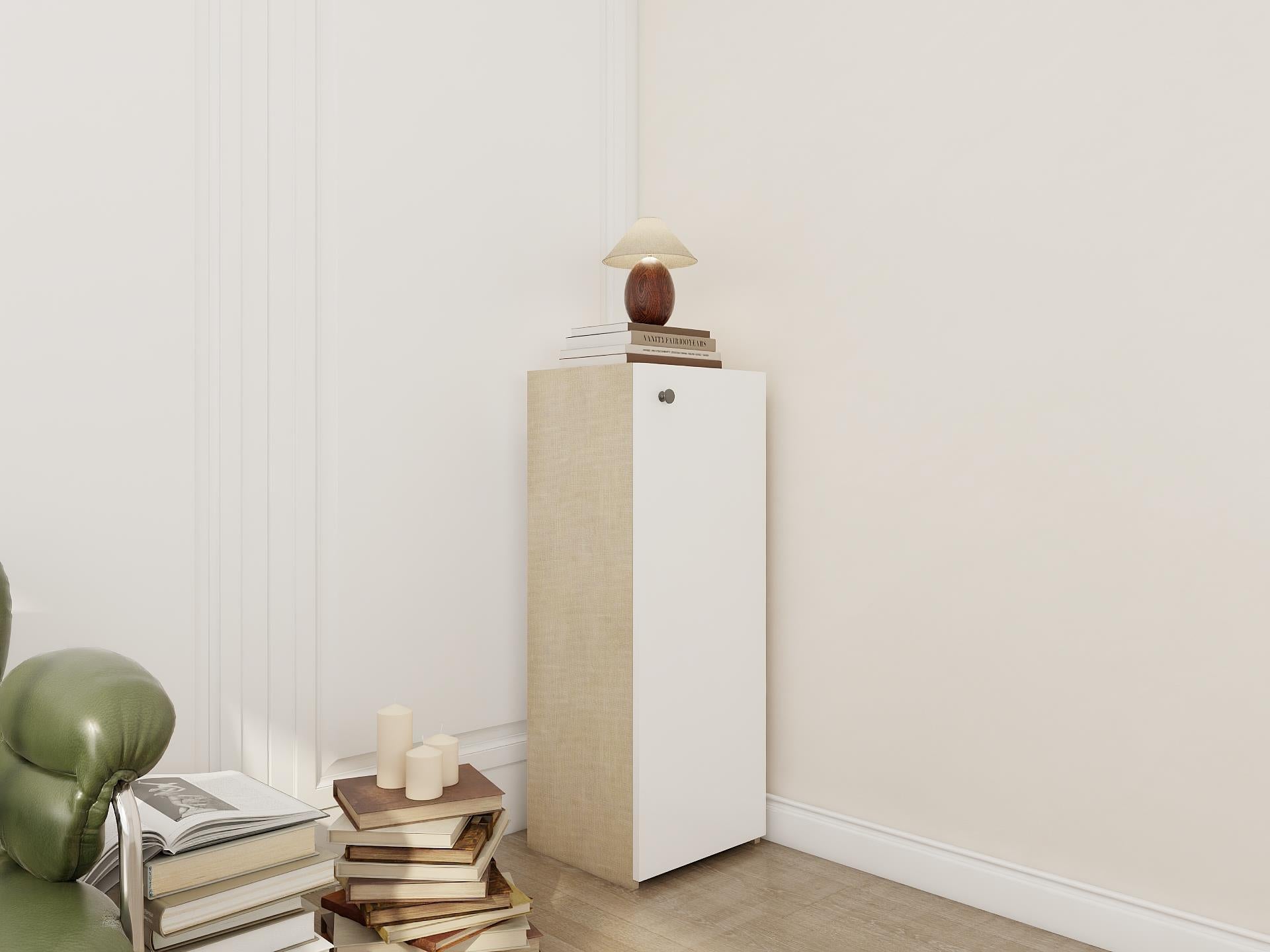 1 Kapaklı Çok Amaçlı Dolap Koton Vizon