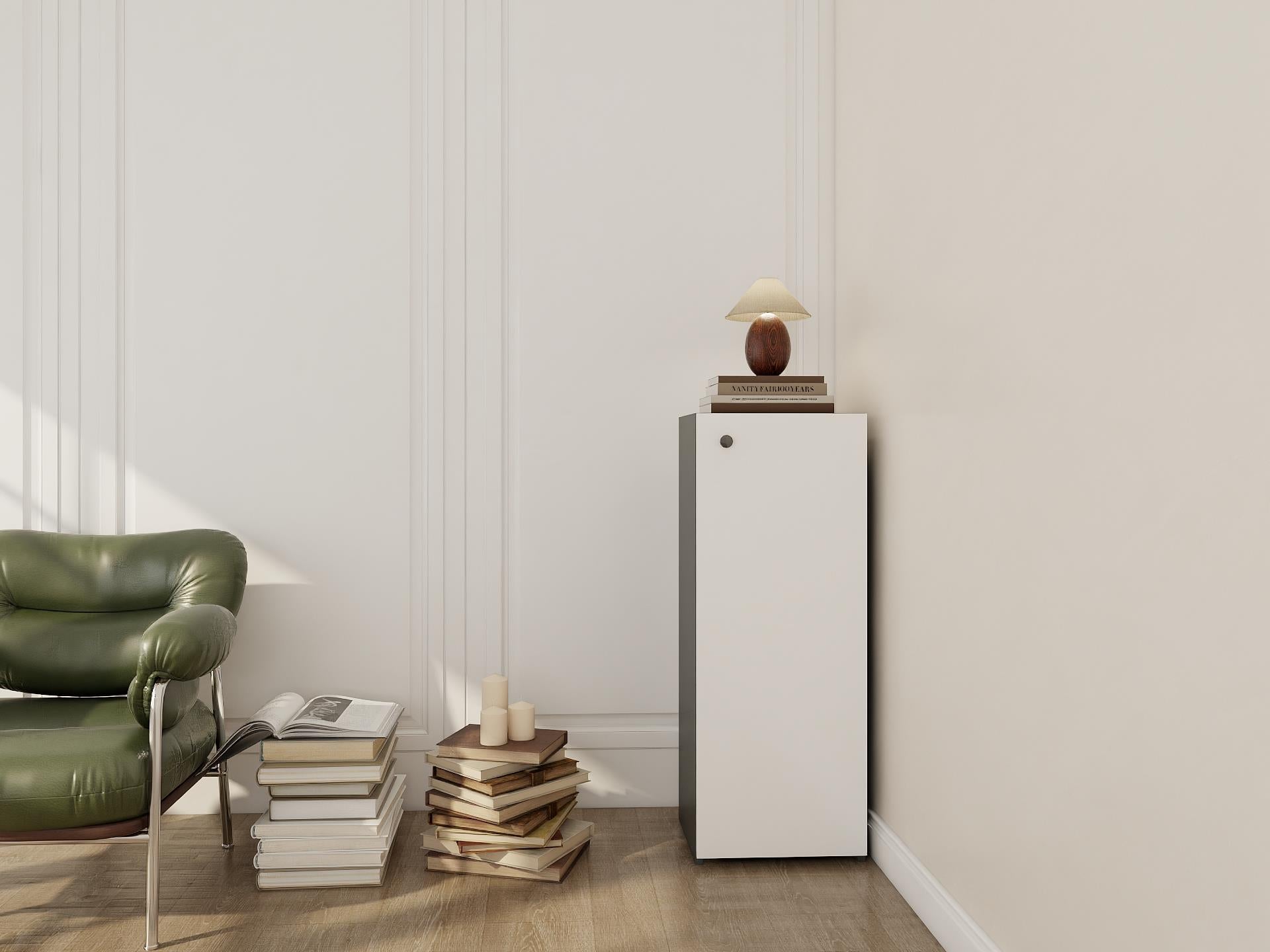 1 Kapaklı Çok Amaçlı Dolap Koyugri