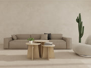 Mantar Üçlü Zigon Sehpa Kotonvizon Renk