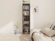 5 Bölmeli Kitaplık Hanoibeyaz