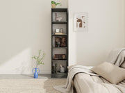 5 Bölmeli Kitaplık Koyugri