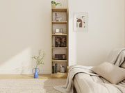 5 Bölmeli Kitaplık Lefkasmeşe