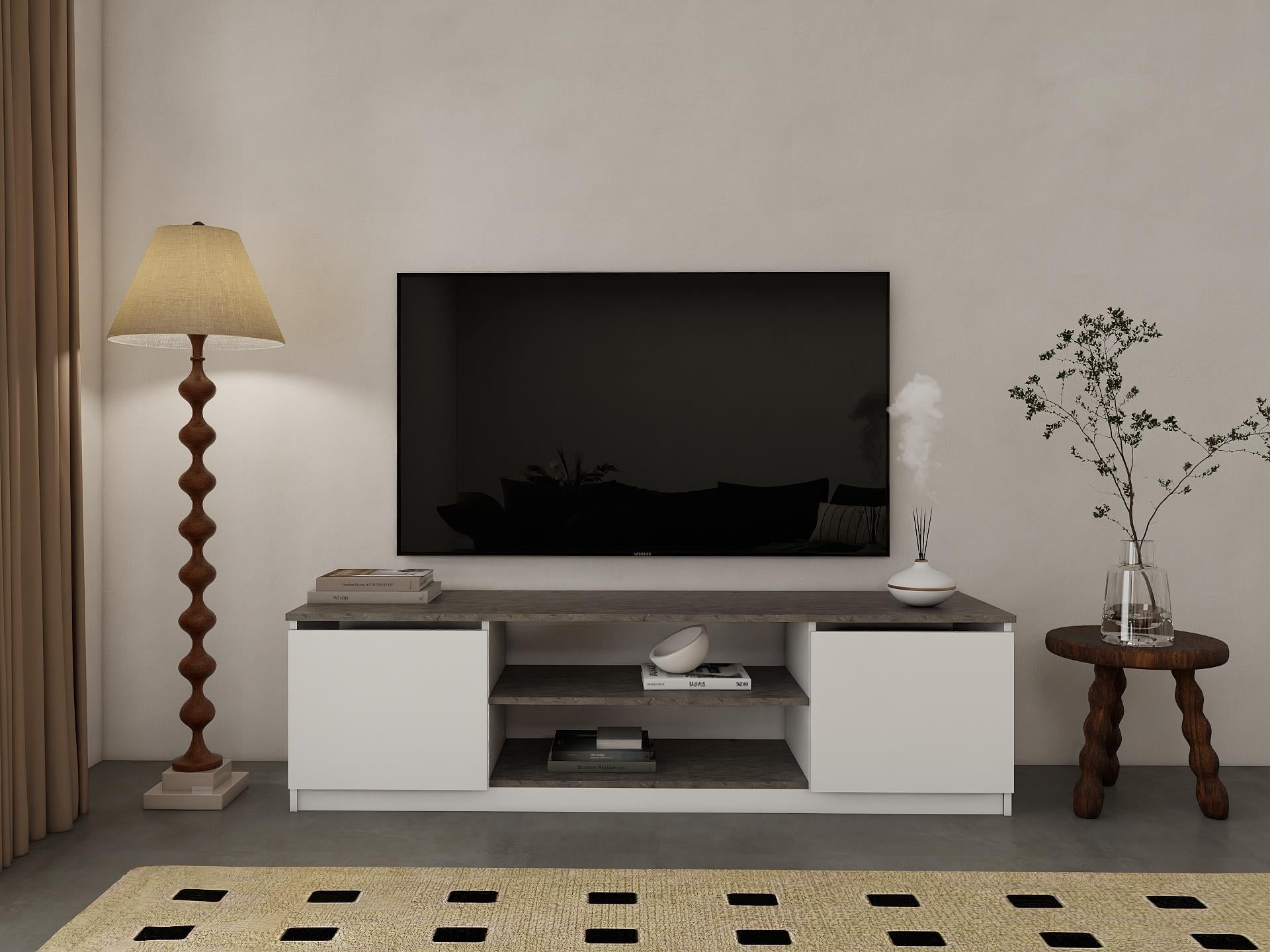 Bade Tv Ünitesi Hanoi Beyaz