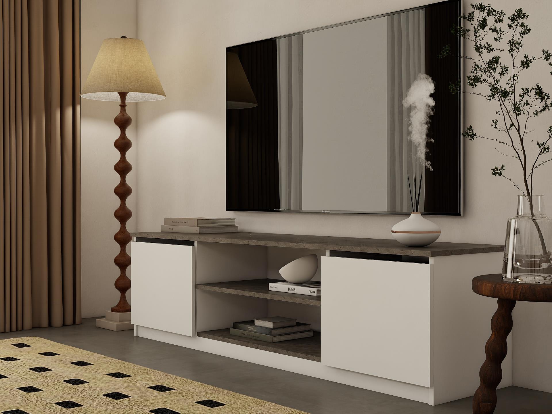 Bade Tv Ünitesi Hanoi Beyaz