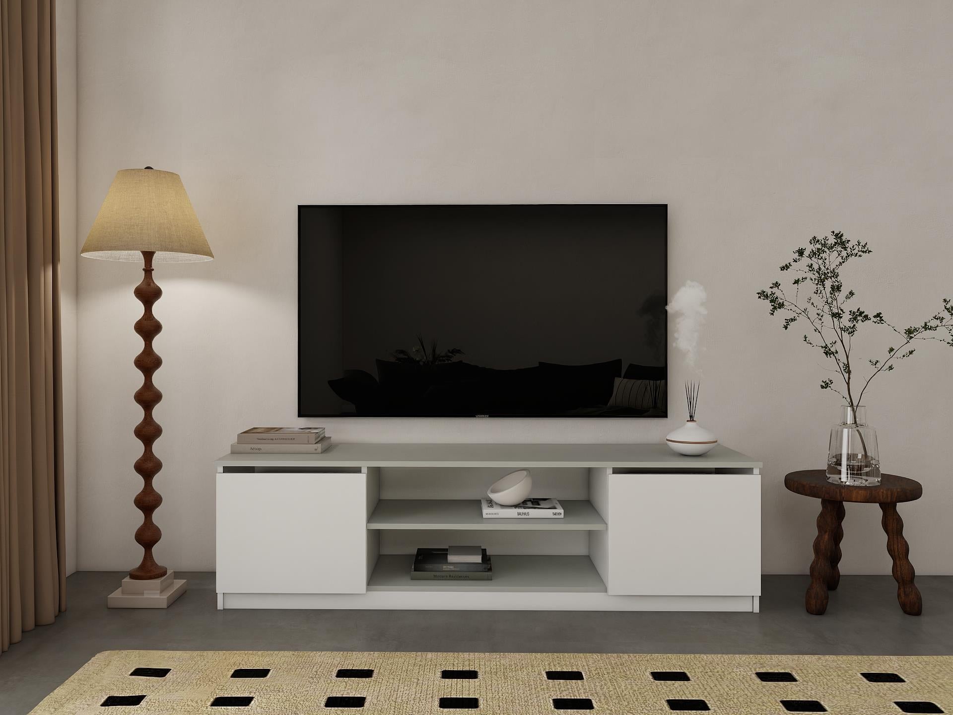 Bade Tv Ünitesi Külgri-Beyaz