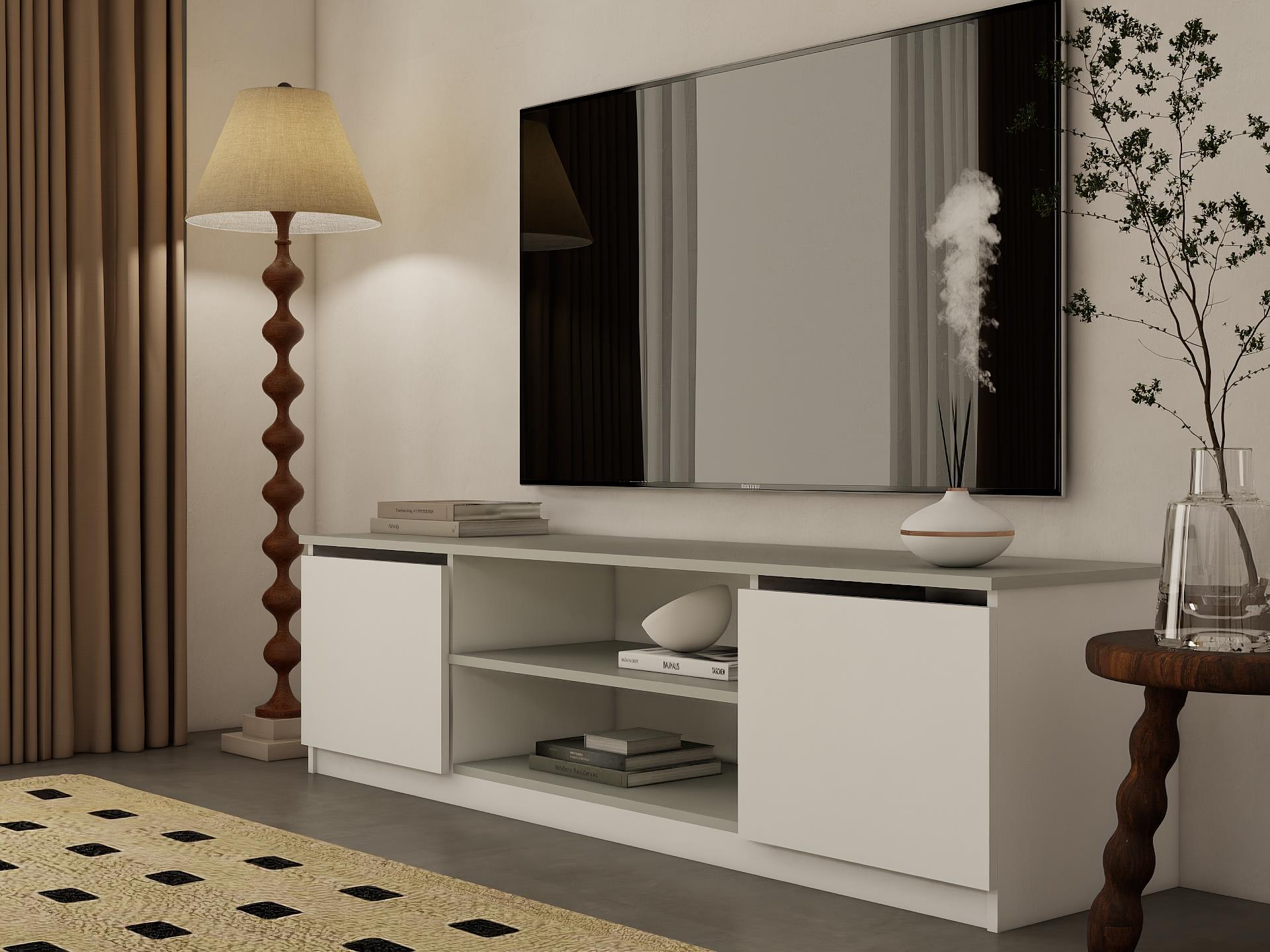 Bade Tv Ünitesi Külgri-Beyaz