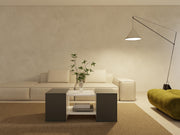 Lupo Orta Sehpa Koyugri-Beyaz