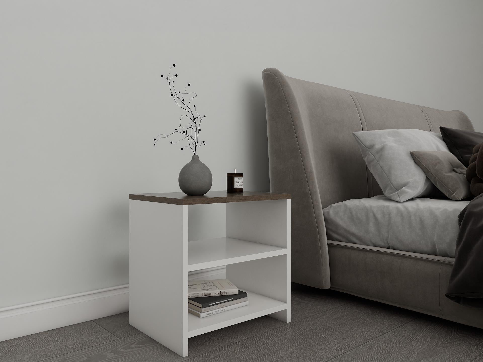 Mars Komodin Antrasitmeşe-Beyaz