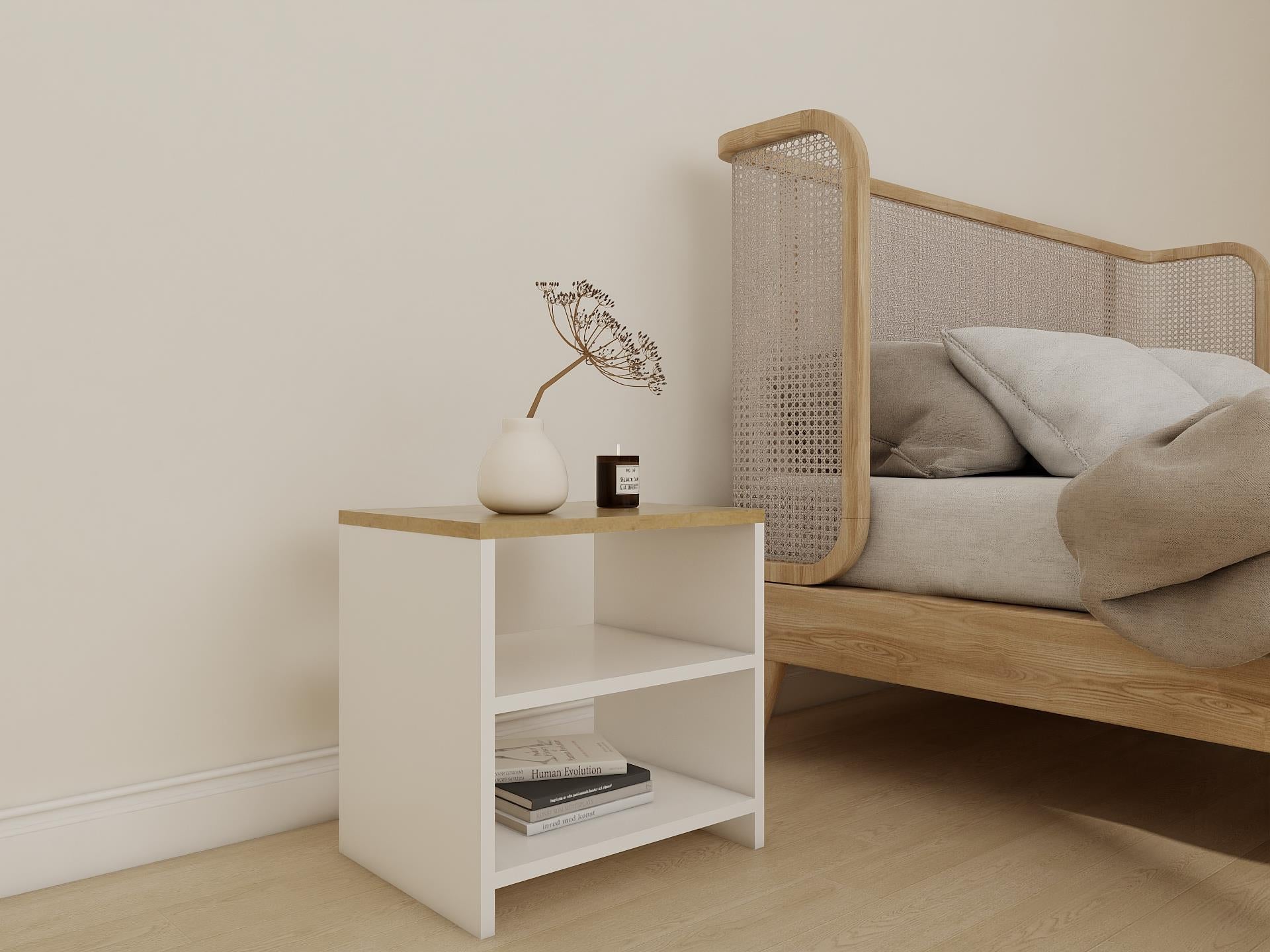 Mars komodin Lefkasmeşe-Beyaz