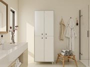 Vadi Çok Amaçlı Banyo/Kiler Dolabı Külgri-Beyaz