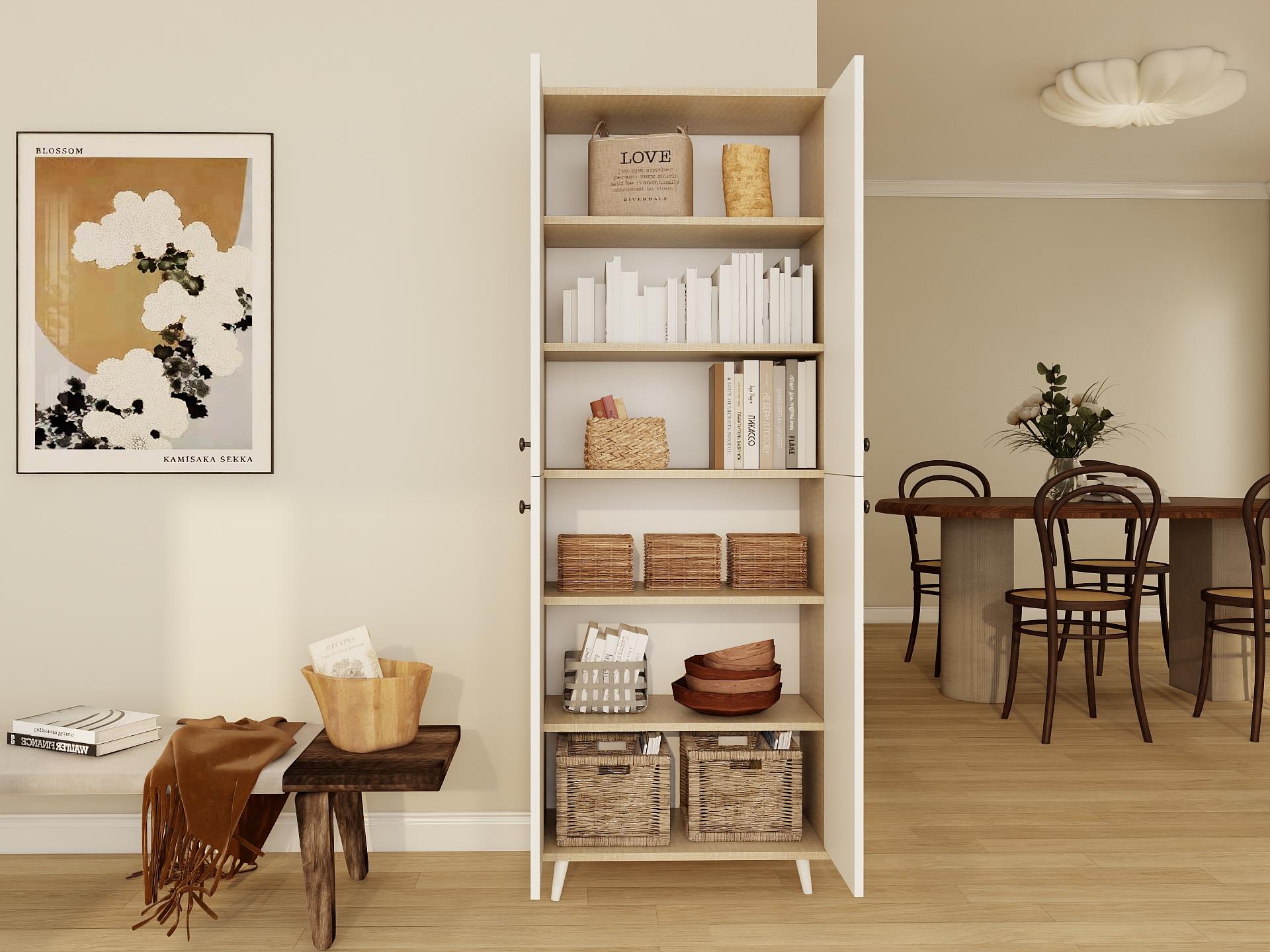 Vadi Çok Amaçlı Banyo/Kiler Dolabı Kotonvizon