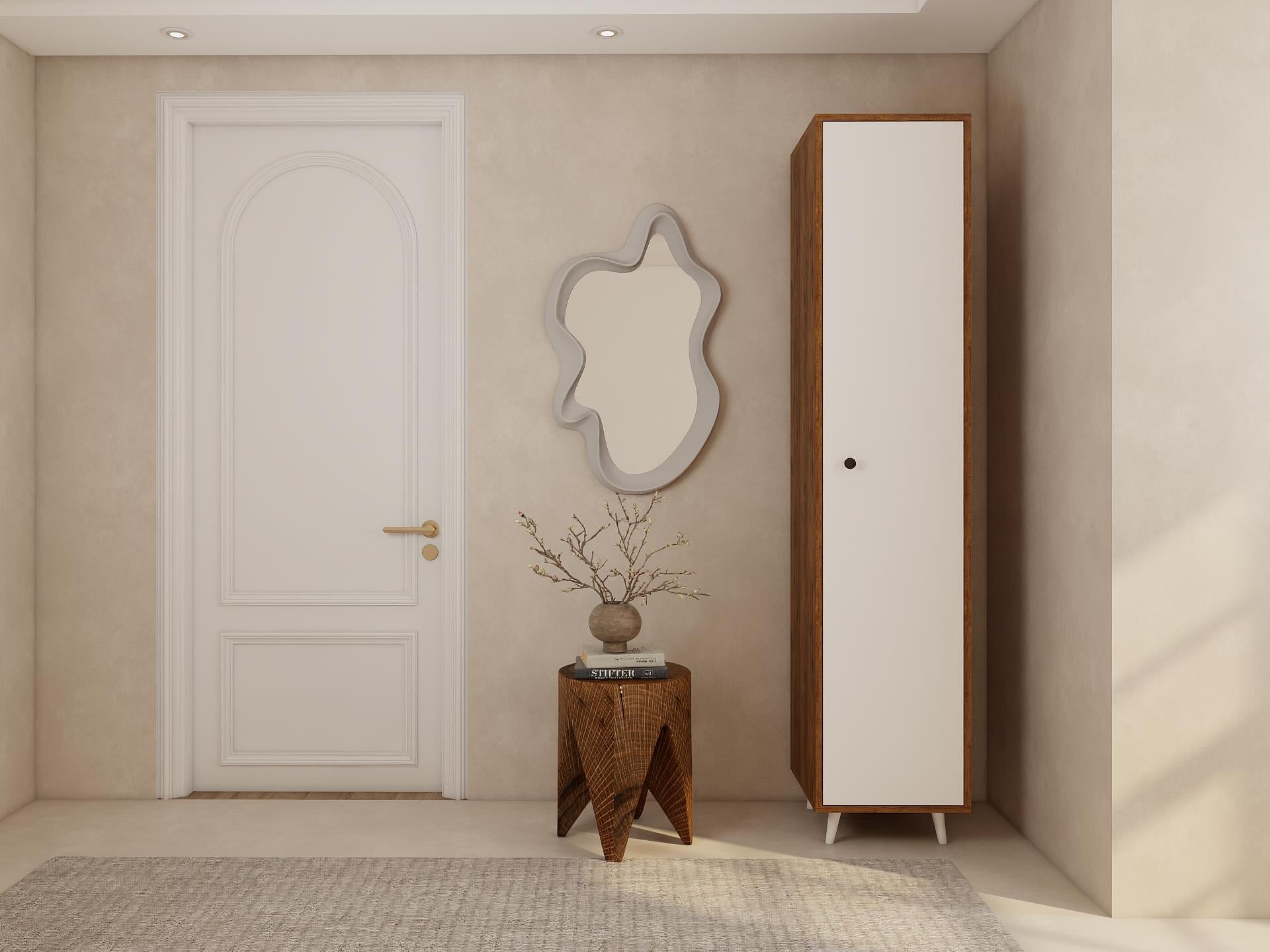 Volta Çok Amaçlı Banyo/Kiler Dolabı Amalfi Beyaz Renk