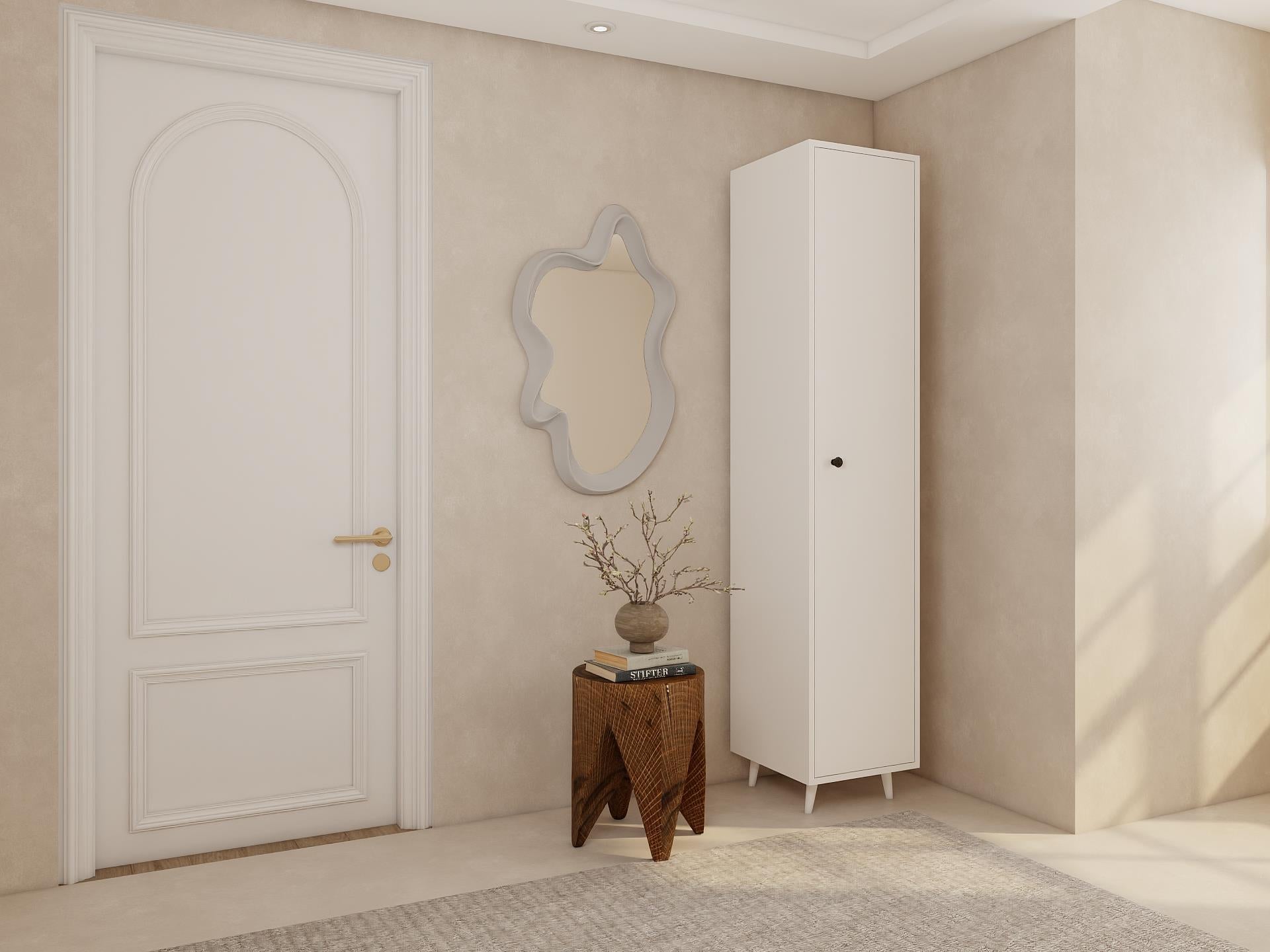 Volta Çok Amaçlı Banyo/Kiler Dolabı Beyaz Renk