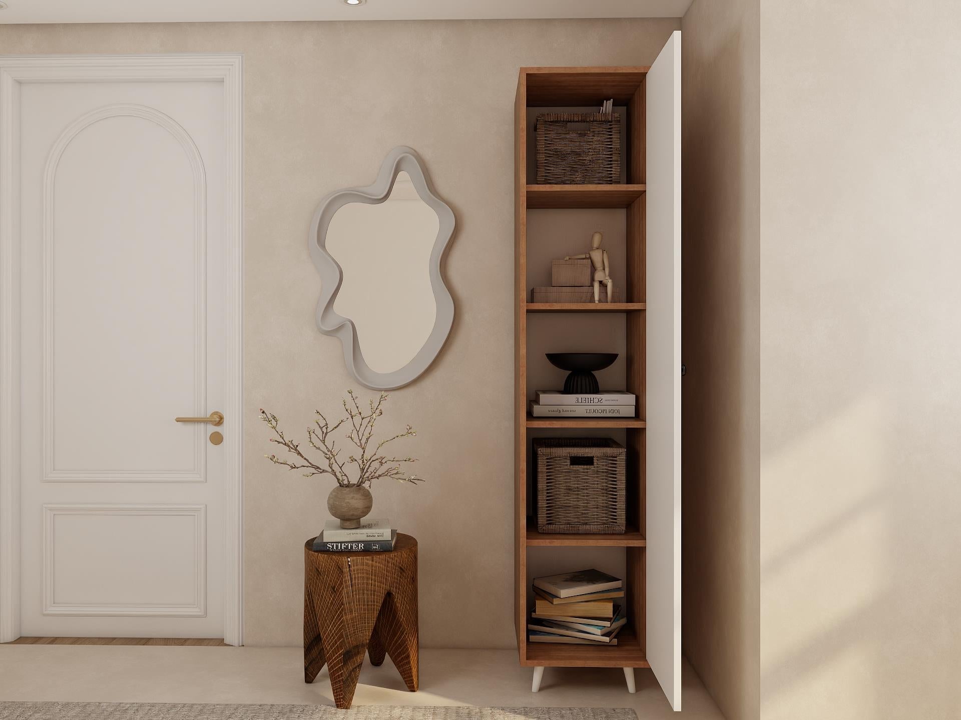 Volta Çok Amaçlı Banyo/Kiler Dolabı Marbella Kiraz Renk