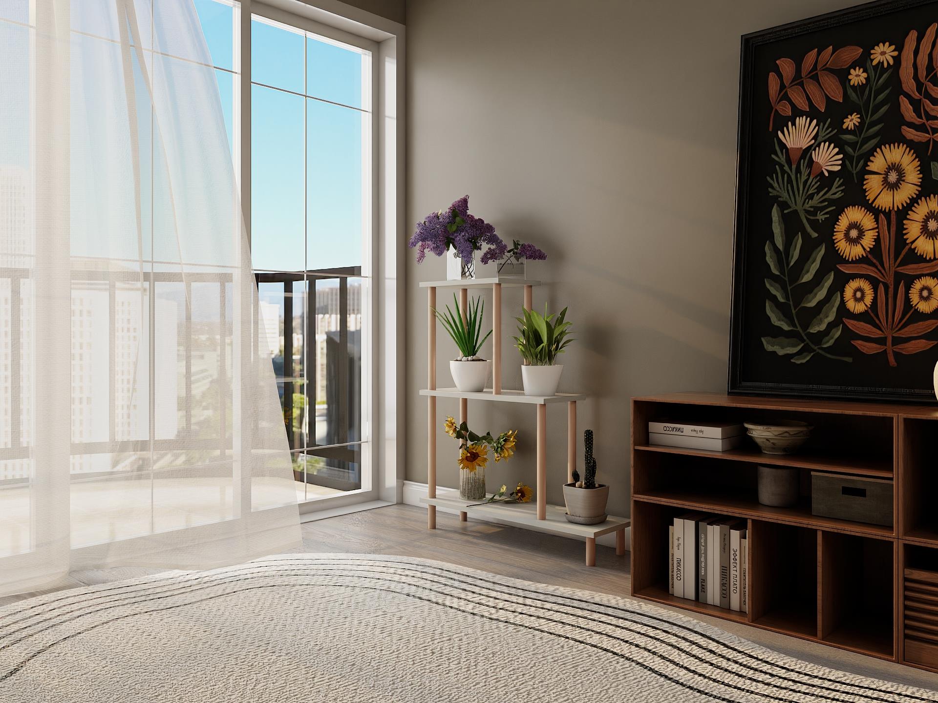 Yaren Çiçeklik Asklık-Saksılık Standı Külgri