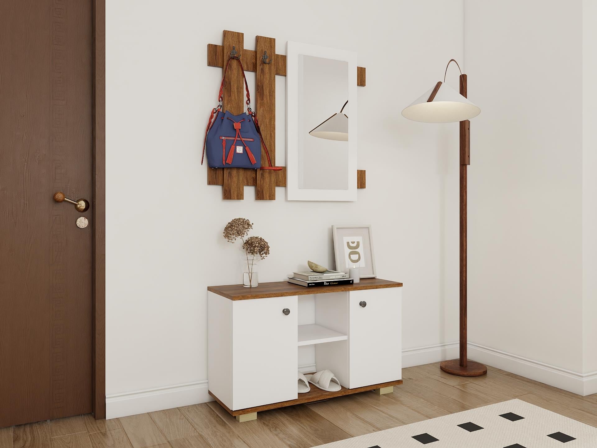 Sarissa Ayakkabı Dolabı/Askılık/Antre Dolap-Amalfi.-Byz